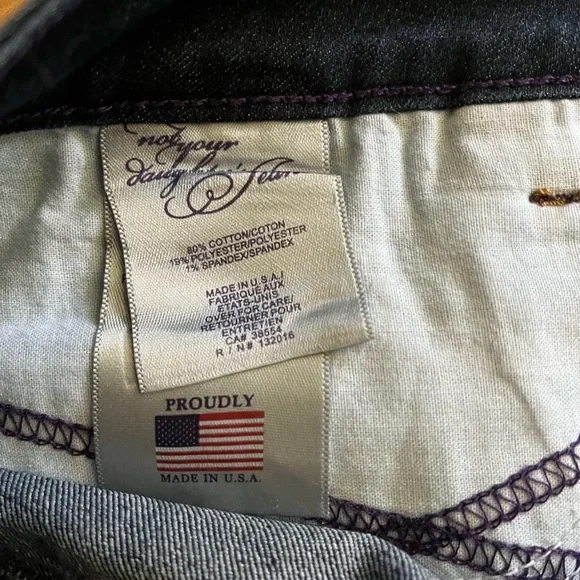 NYDJ Midnight Blue Pencil Skirt - Picture 4 of 4